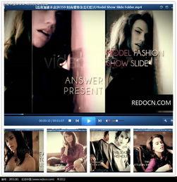 国外模特视频,时尚潮流的视觉盛宴