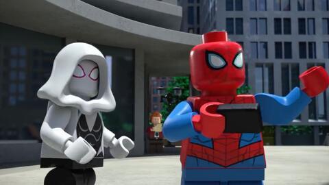 乐高蜘蛛侠视频,积木中的英雄传奇