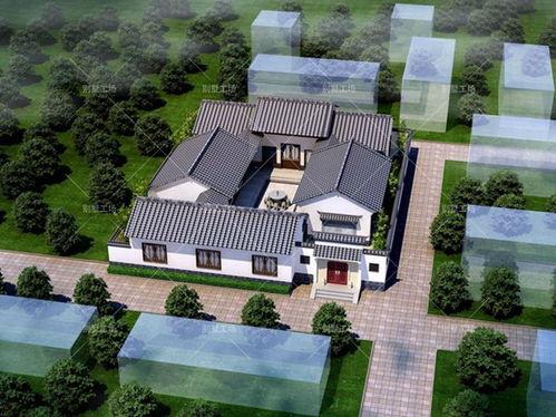 一层四合院图片大全,穿越时空的居住艺术画卷