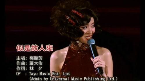 梅艳芳国语音乐,音韵流转，情感共鸣的国语乐坛传奇