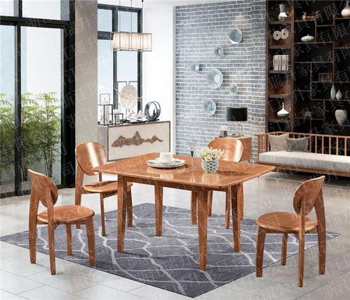 明式餐桌图片大全,古韵盎然，尽显东方美学韵味