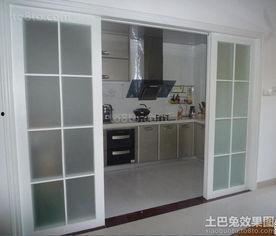 厨房移门图片大全,多图解析现代厨房门设计之美