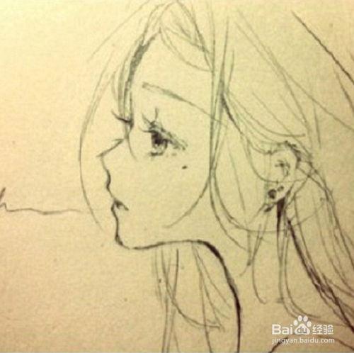 简单素描动漫图片大全,经典形象与创意描绘