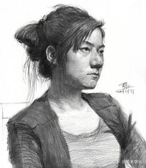 素描人物步骤图片大全,从基础到进阶的绘画教程