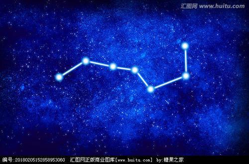 北斗七星图片真实照片,北斗七星真实影像下的璀璨星辰