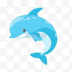 海豚卡通图片,海洋精灵的欢乐演绎