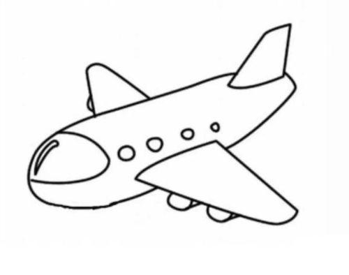 飞机简笔画图片大全,翱翔天际的艺术之旅