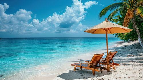 沙滩图片大全,图片大全带你领略碧海蓝天