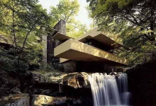 流水别墅图片,流水别墅的绝美画卷