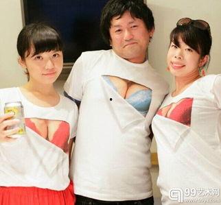日本爆乳t恤,日本街头时尚新潮流