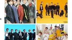 2017韩国一线男团,璀璨星河中的闪耀群星