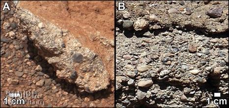 砾岩图片,大自然的地质画卷