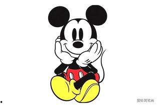 米奇彩泥分解图片大全