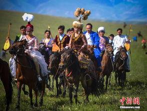 哈萨克族图片,草原民族的文化瑰宝