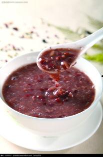 红豆粥图片,温暖你的冬日早晨