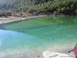 蓝月谷图片,秘境幽谷，梦幻仙境的绝美画卷